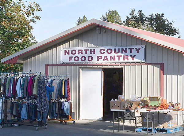 Pantry Exterior of Building